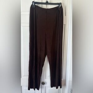 Chico’s Travelers Pants Brown Size 3 Short